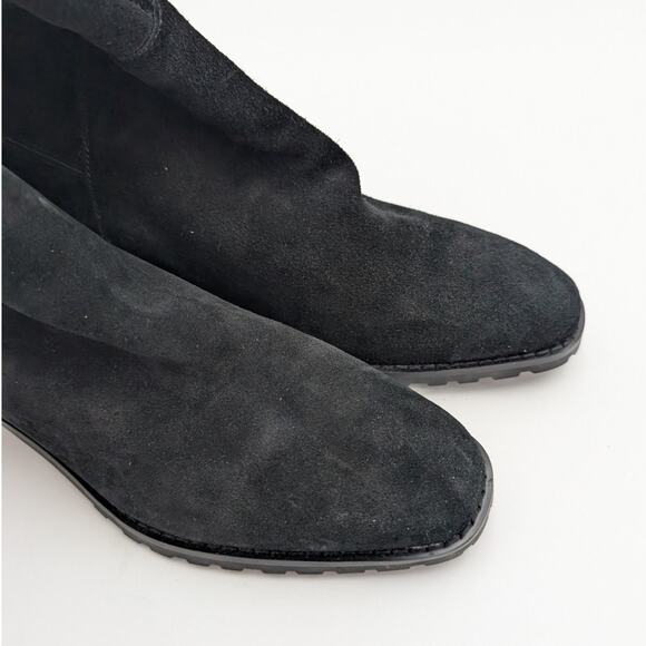 Blondo Starla Waterproof Suede Over-The-Knee Boots Women's Black Size US10M EU41 - Picture 13 of 13